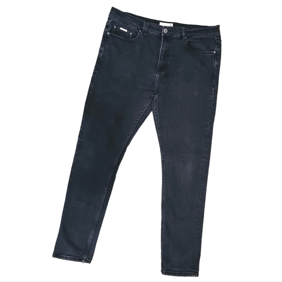 I Love Ugly Hi Stranger Black Slim Fit Jeans